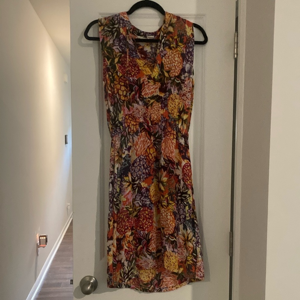 Just Class Floral Sleeveless Dress size Medium